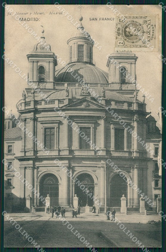 Spagna Espana Madrid ABRADED tarjeta postal postcard XC2294 – fronte