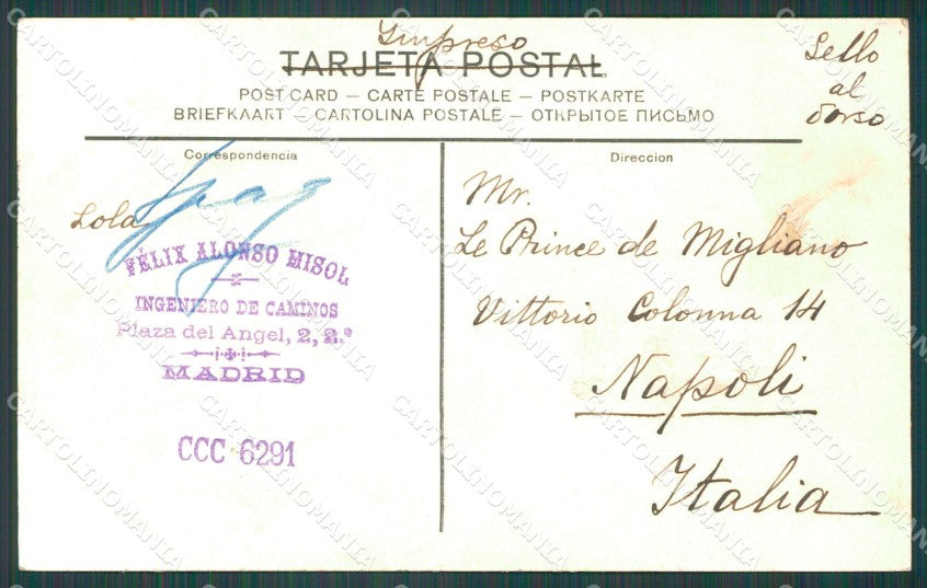 Spagna Espana Madrid tarjeta postal postcard XC2302 – retro