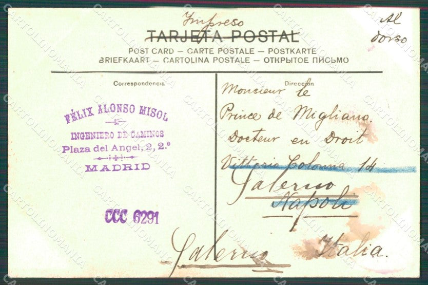 Spagna Espana Madrid tarjeta postal postcard XC2321 – retro