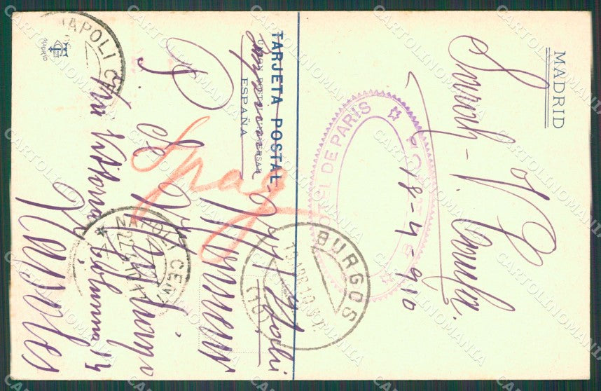 Spagna Espana Madrid tarjeta postal postcard XC2324 – retro