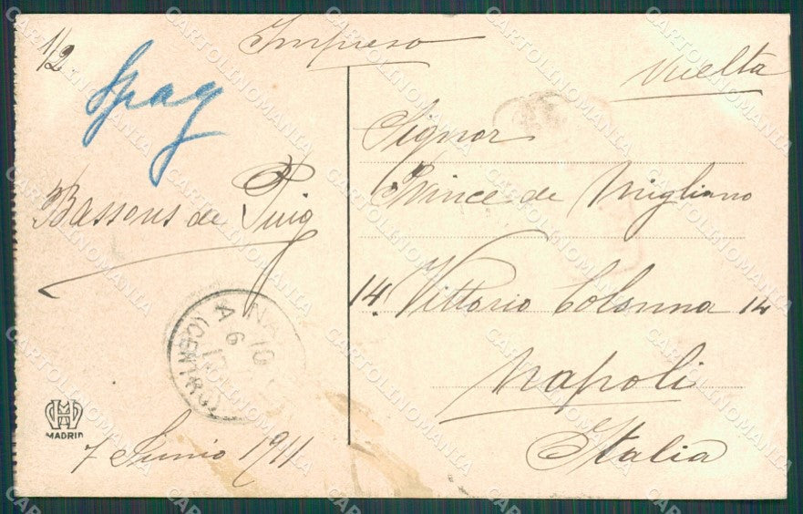 Spagna Espana Madrid tarjeta postal postcard XC2365 – retro
