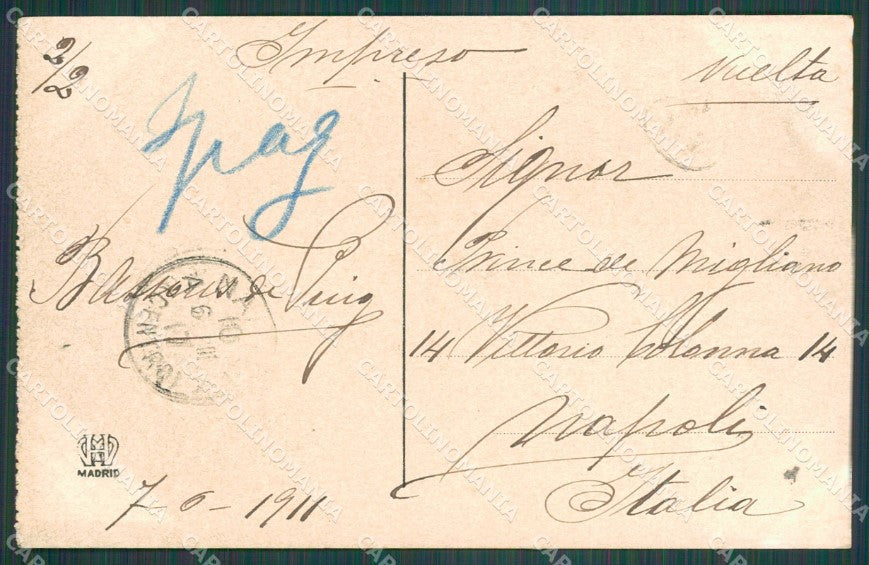 Spagna Espana Madrid tarjeta postal postcard XC2366 – retro