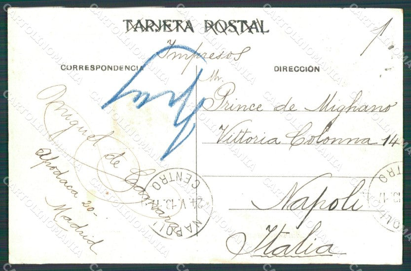 Spagna Espana Madrid tarjeta postal postcard XC2374 – retro