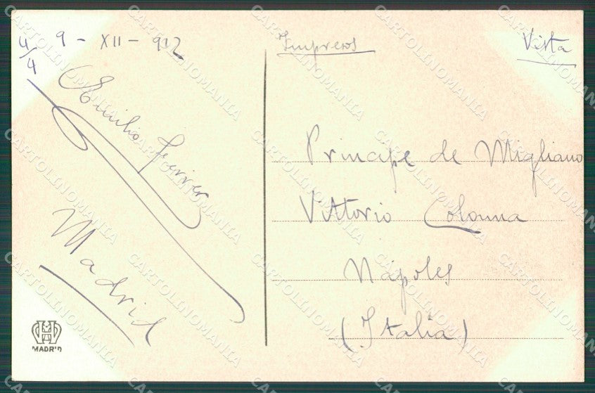 Spagna Espana Madrid tarjeta postal postcard XC2375 – retro