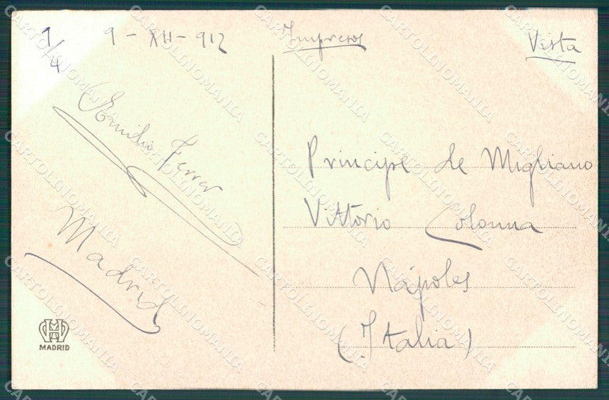 Spagna Espana Madrid tarjeta postal postcard XC2376 – retro