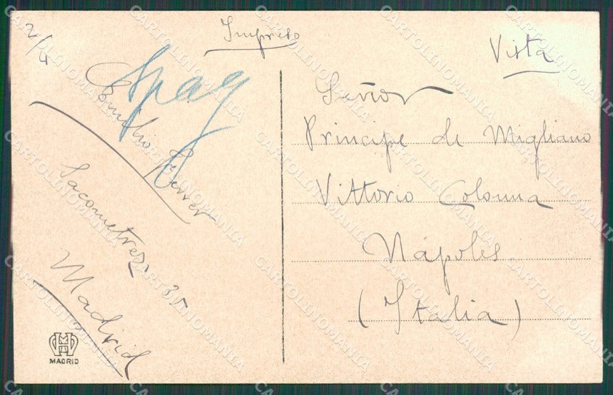 Spagna Espana Madrid tarjeta postal postcard XC2377 – retro