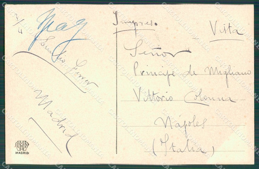 Spagna Espana Madrid tarjeta postal postcard XC2413 – retro