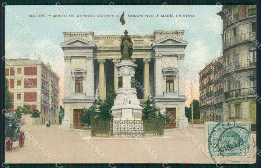 Spagna Espana Madrid CORNER CREASES tarjeta postal postcard XC2421 – fronte