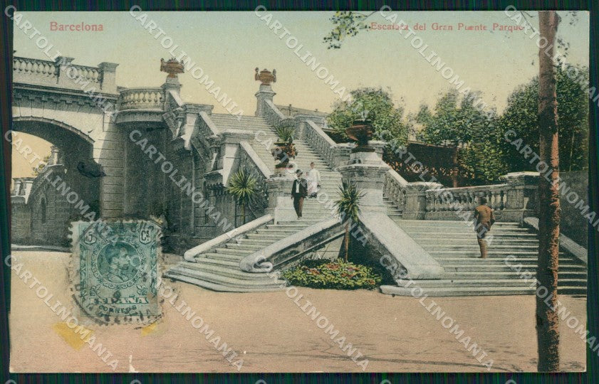 Spagna Espana Barcelona Cataluna TEAR tarjeta postal postcard XC2465 – fronte