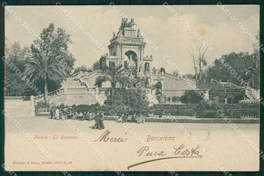 Spagna Espana Barcelona Cataluna tarjeta postal postcard XC2499 – fronte