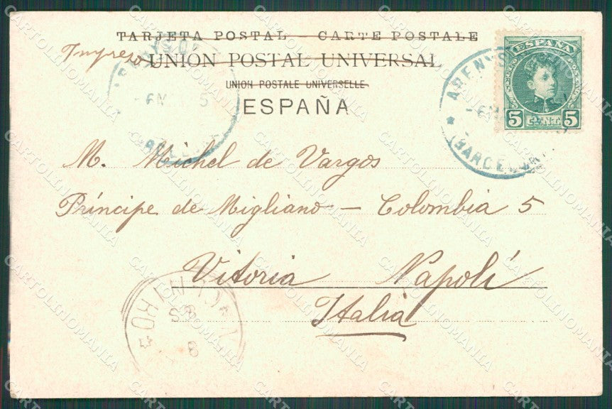 Spagna Espana Barcelona Cataluna tarjeta postal postcard XC2499 – retro