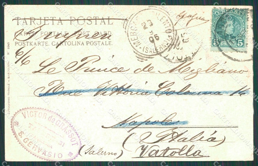 Spagna Espana Barcelona Cataluna tarjeta postal postcard XC2556 – retro