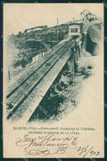 Spagna Espana Barcelona Cataluna Funicolar Tibidado tarjeta postcard XC2576 – fronte