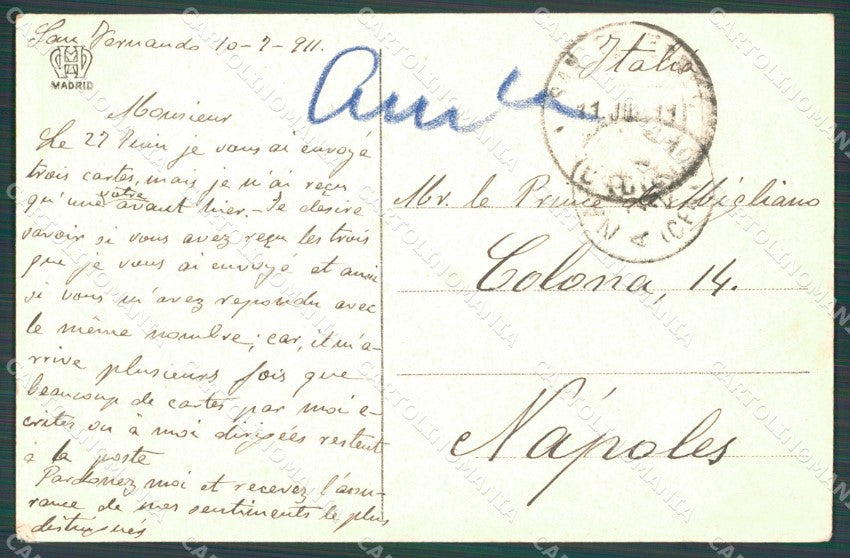 Spagna Espana Sevilla Andalucia ABRADED tarjeta postal postcard XC2580 – retro