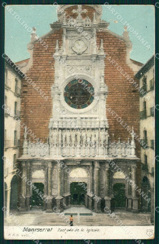 Spagna Espana Montserrat Monistrol de Bages tarjeta postal postcard XC2614 – fronte