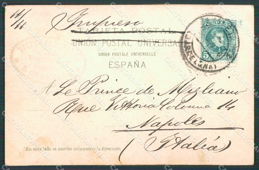 Spagna Espana Montserrat Monistrol de Bages tarjeta postal postcard XC2614 – retro