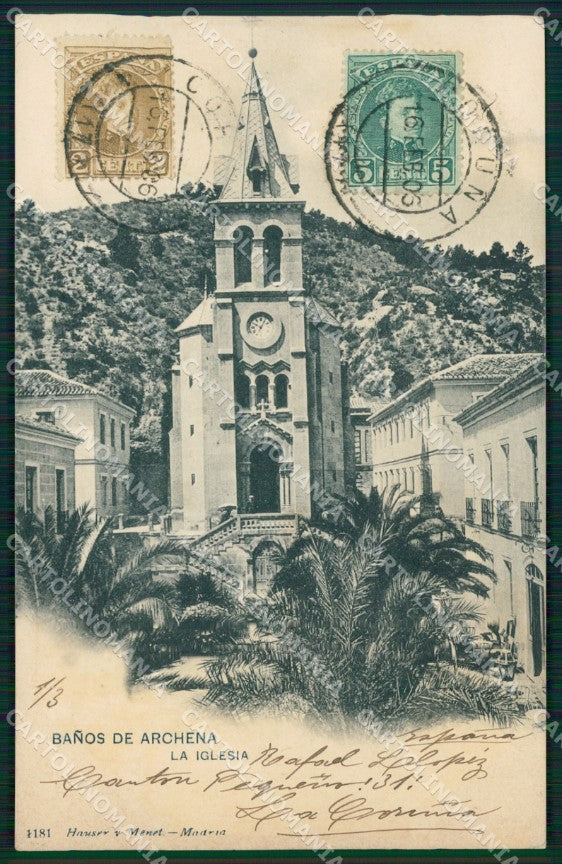 Spagna Espana Murcia Banos de Archena tarjeta postal postcard XC2619 – fronte