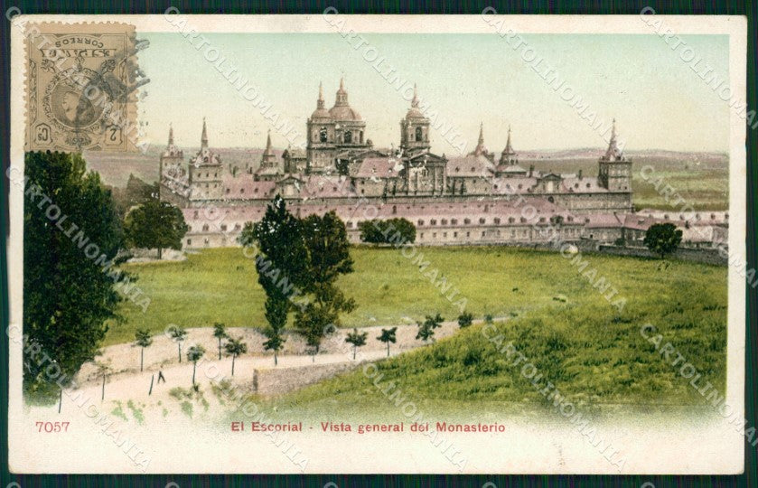 Spagna Espana Madrid El Escorial San Lorenzo tarjeta postal postcard XC2634 – fronte