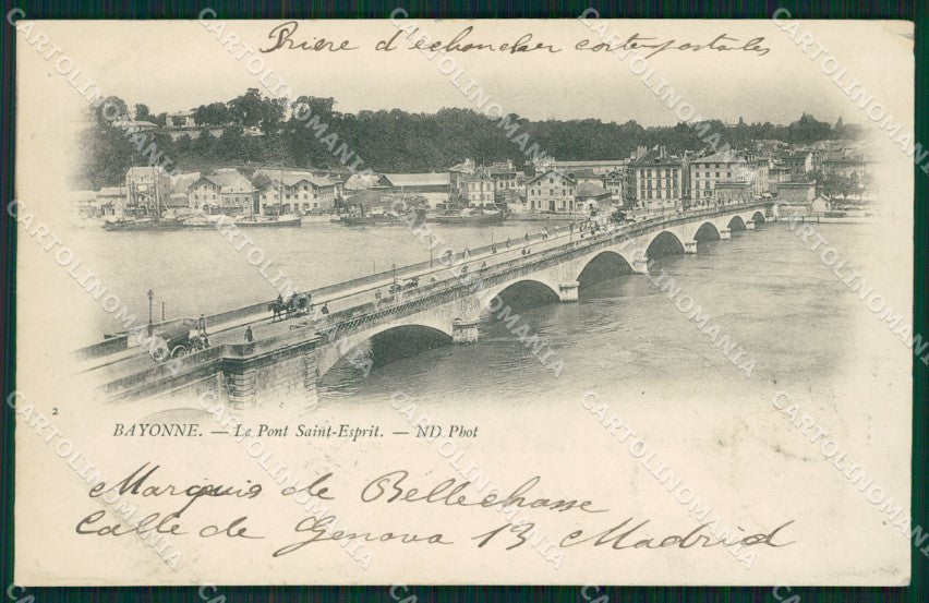Francia Bayonne tarjeta postal postcard XC2638 – fronte