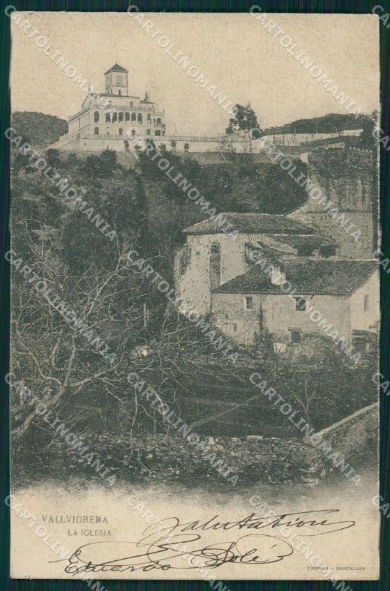 Spagna Espana Vallvidrera Barcelona Cataluna tarjeta postal postcard XC2665 – fronte