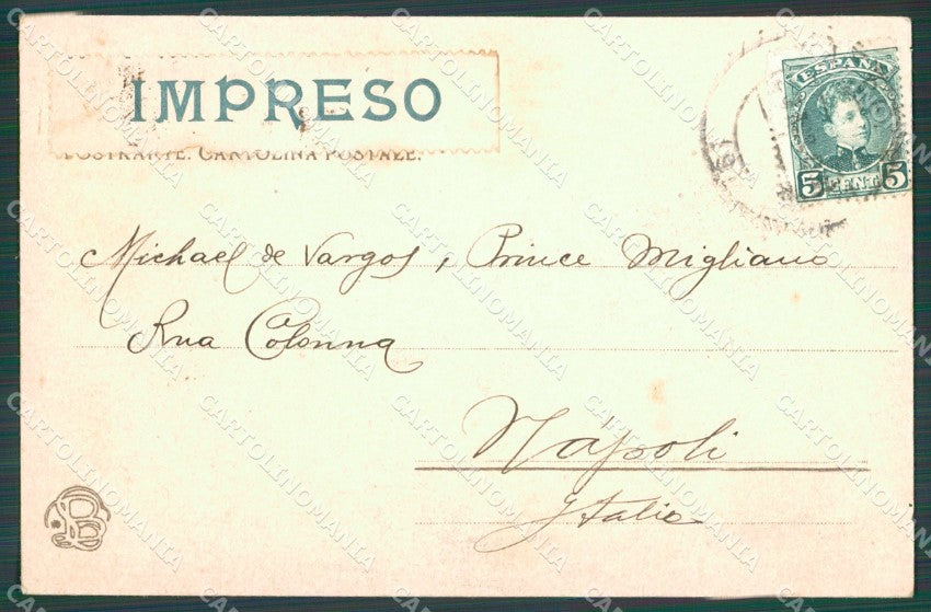 Spagna Espana Vallvidrera Barcelona Cataluna tarjeta postal postcard XC2665 – retro