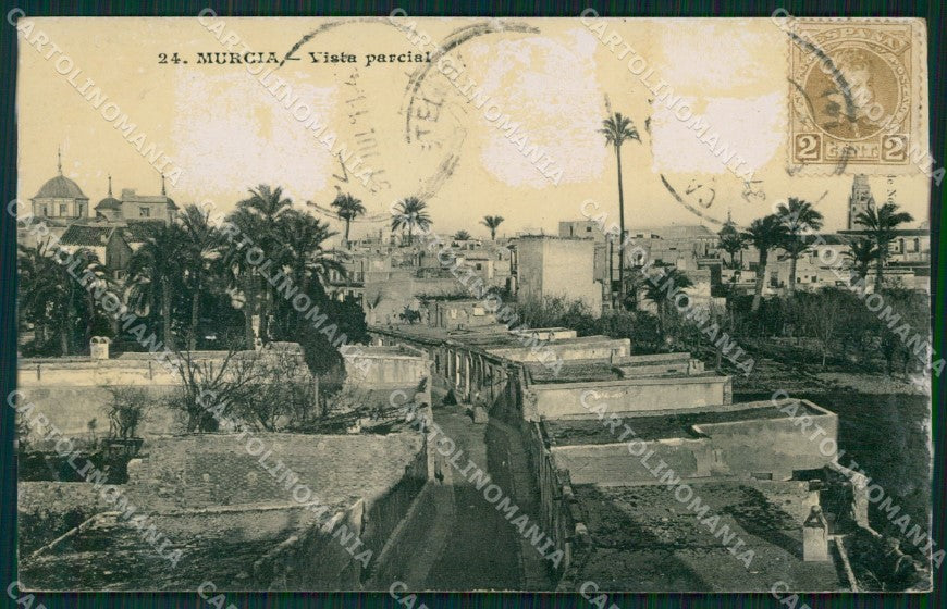 Spagna Espana Murcia ABRADED tarjeta postal postcard XC2668 – fronte