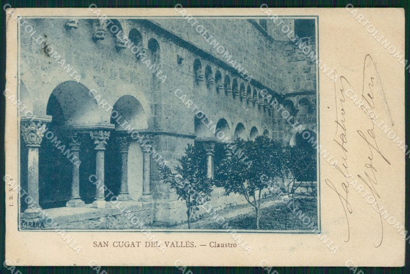 Spagna Espana San Cugat del Valles Cataluna tarjeta postal postcard XC2688 – fronte