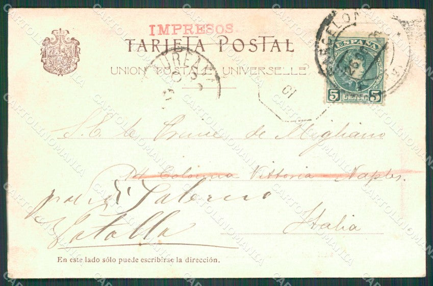 Spagna Espana San Cugat del Valles Cataluna tarjeta postal postcard XC2688 – retro