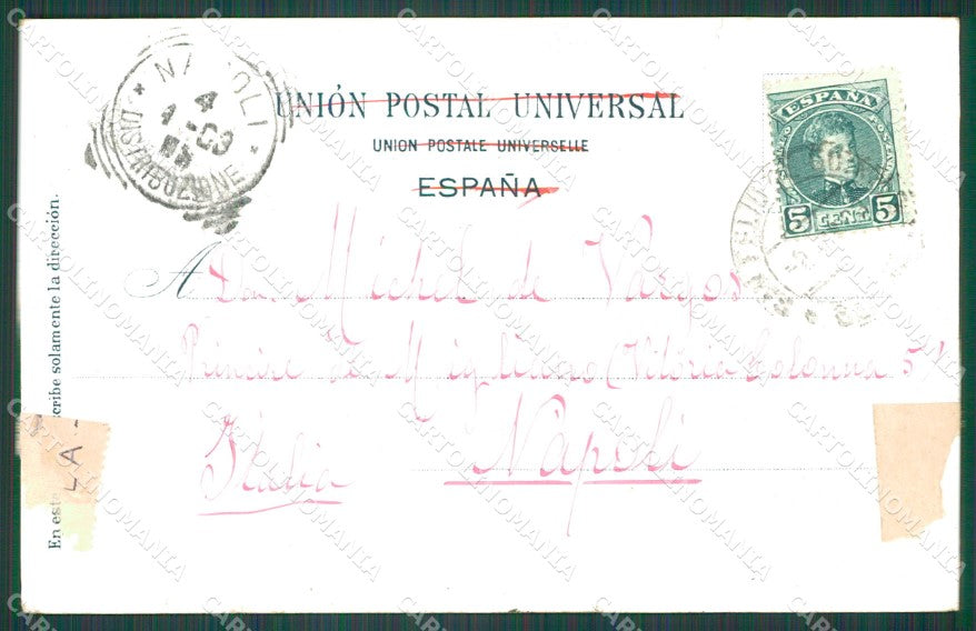 Spagna Espana Montserrat Gruss TEAR tarjeta postal postcard XC2710 – retro