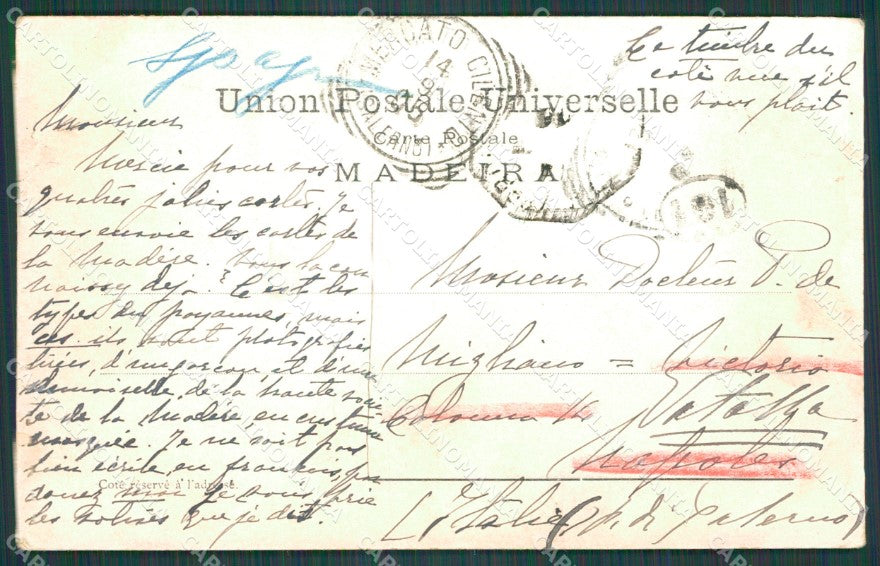 Portogallo Madeira tarjeta postal postcard XC2720 – retro
