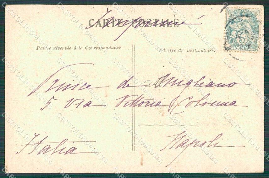Spagna Espana Spanish Royalty Rey Alfonso XIII tarjeta postal postcard XC2822 – retro