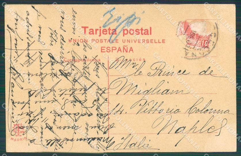 Spagna Espana Spanish Type photo tarjeta postal postcard XC2834 – retro