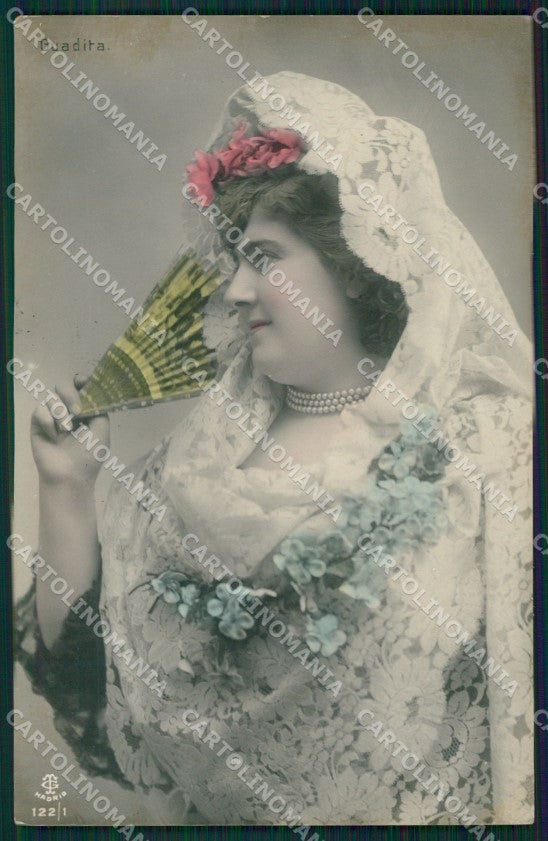 Spagna Espana Spanish Type photo tarjeta postal postcard XC2835 – fronte