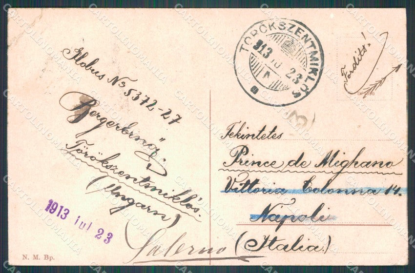 Hungary Ungheria Budapest CORNER CREASES postcard XC2872 – retro