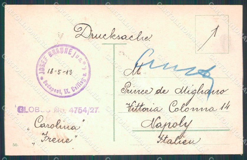 Hungary Ungheria Budapest postcard XC2877 – retro
