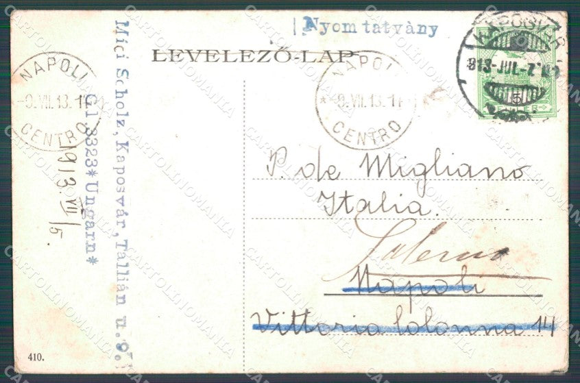 Hungary Ungheria Budapest postcard XC2878 – retro