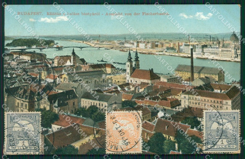 Hungary Ungheria Budapest postcard XC2879 – fronte