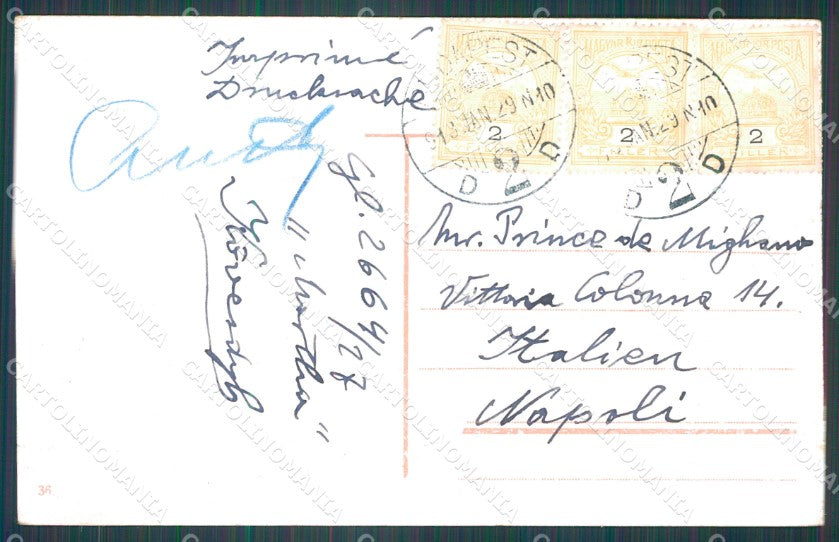 Hungary Ungheria Budapest Operahaz CREASES postcard XC2886 – retro