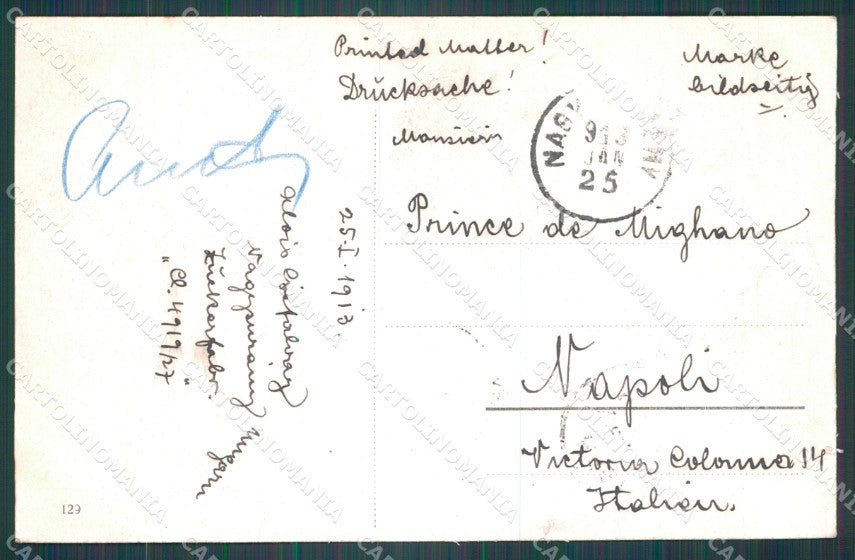 Hungary Ungheria Budapest Kiralyi var postcard XC2889 – retro