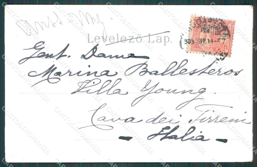 Hungary Ungheria Budapest CORNER CREASES postcard XC2899 – retro