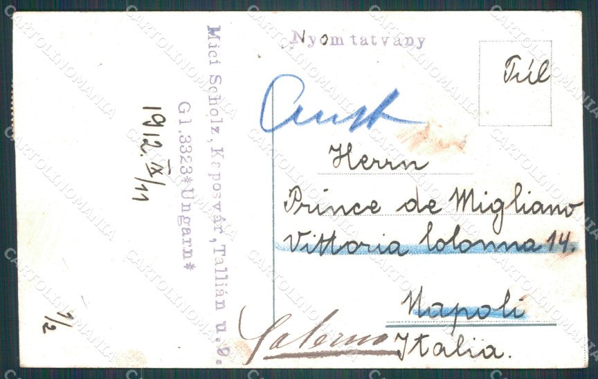 Hungary Ungheria Budapest postcard XC2904 – retro
