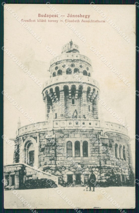 Hungary Ungheria Budapest Janoshegy postcard XC2906 – fronte