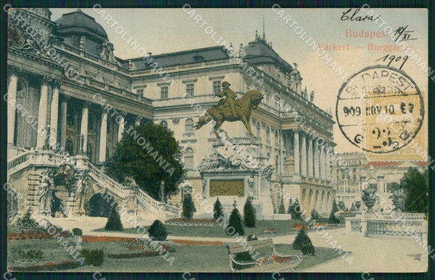 Hungary Ungheria Budapest Varkert postcard XC2911 – fronte