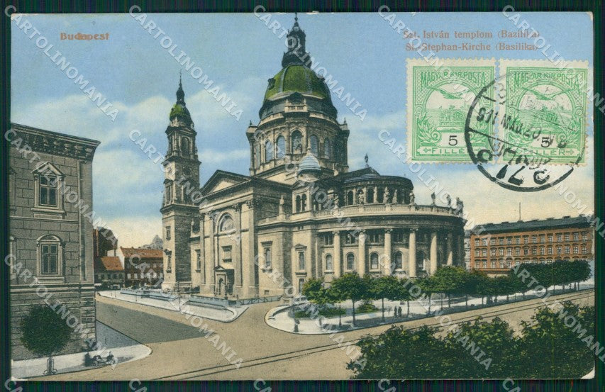 Hungary Ungheria Budapest Szt Istvan postcard XC2920 – fronte
