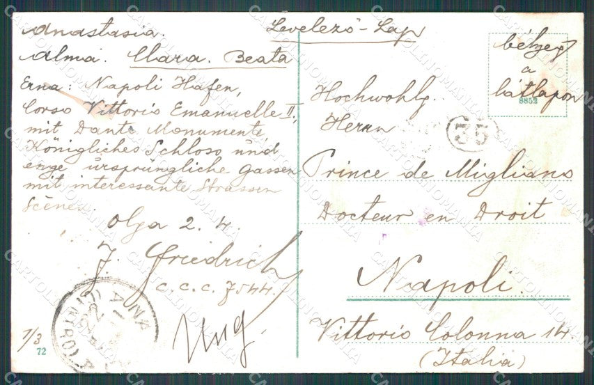 Hungary Ungheria Budapest Szt Istvan postcard XC2920 – retro