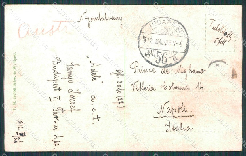 Hungary Ungheria Budapest postcard XC2923 – retro