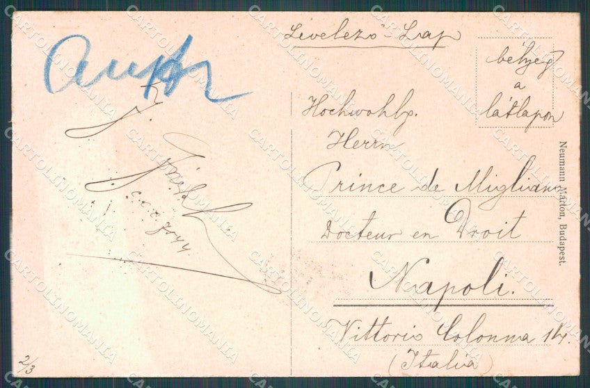 Hungary Ungheria Budapest postcard XC2925 – retro