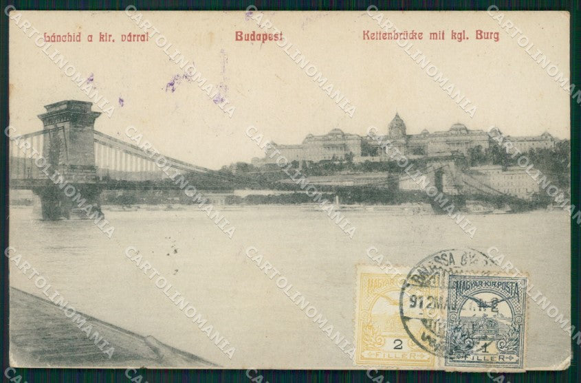Hungary Ungheria Budapest postcard XC2926 – fronte