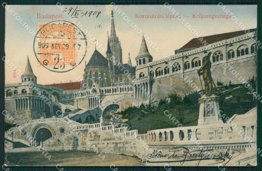 Hungary Ungheria Budapest postcard XC2943 – fronte