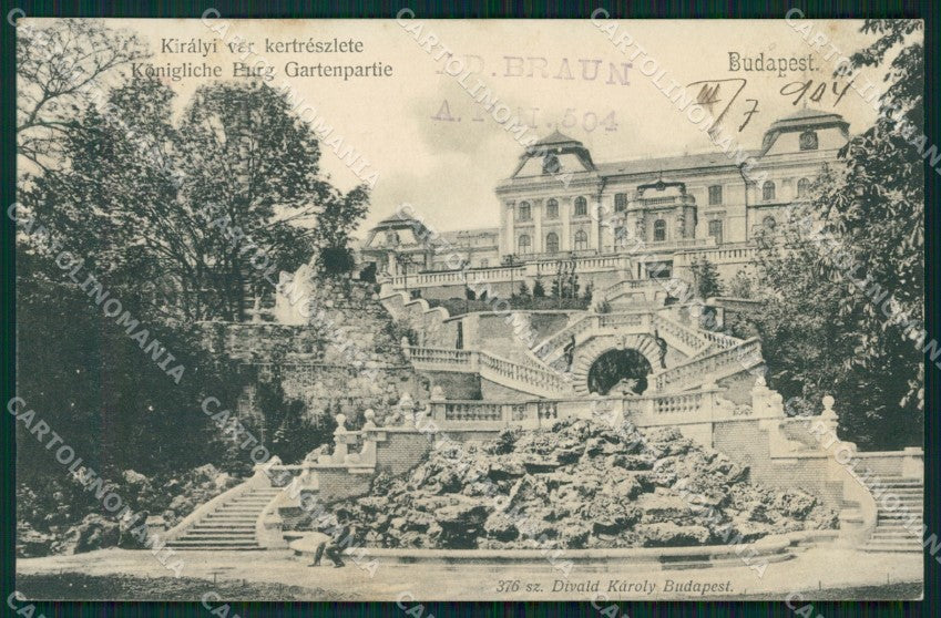 Hungary Ungheria Budapest postcard XC2946 – fronte